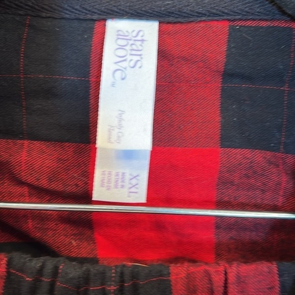 Stars Above PJ Set, Size XXL, NWT (in front pocket), Flannel - Picture 7 of 9